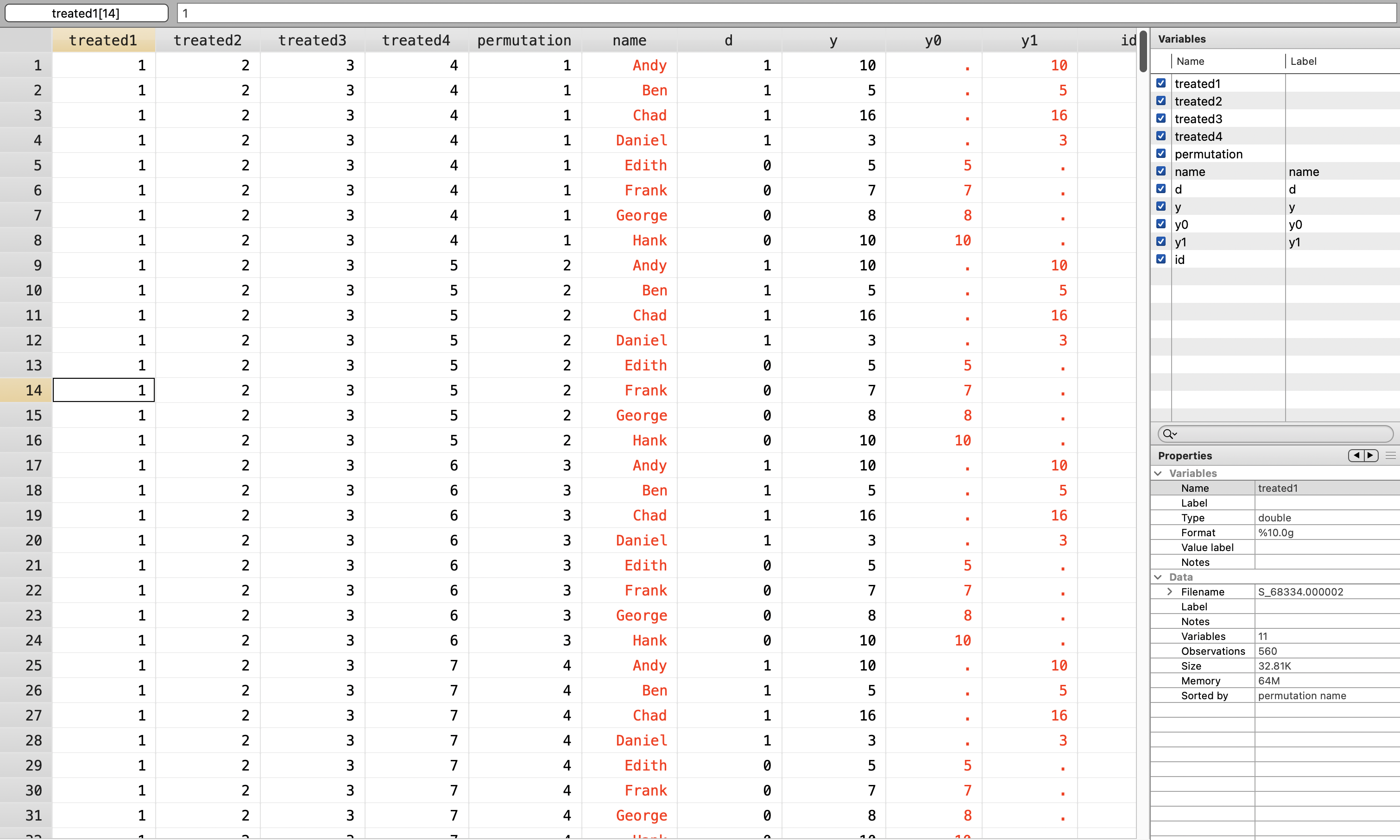Merge Dataset with Permutations